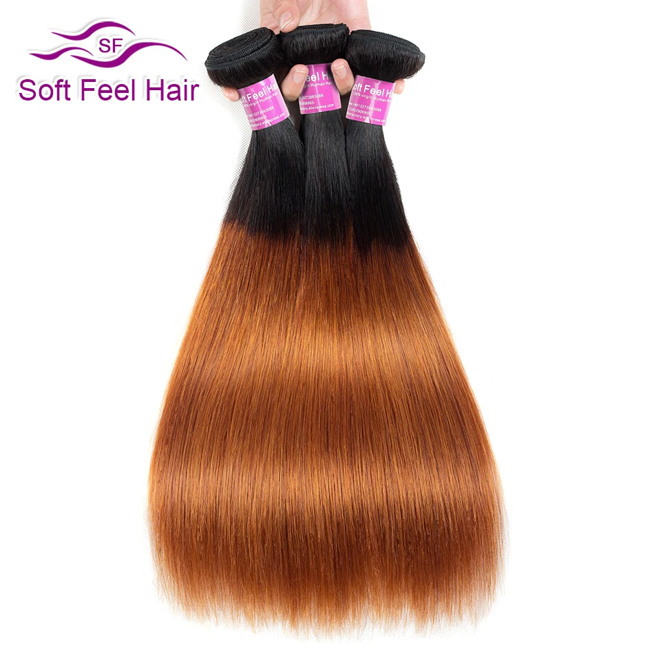 Soft Feel Hair 1B/30 Ombre Peruvian Straight Hair Weave Bundles Brown Ombre Human Hair 3/4 Bundles Deals Remy Hair Extensions
Soft Feel Hair 1B/30 Ombre Peruvian Straight Hair Weave Bundles Brown Ombre Human Hair 3/4 Bundles Deals Remy Hair Extensions