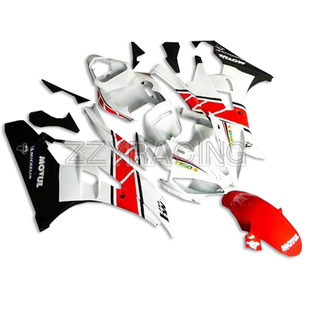 Injection Fairings Kit for Yamaha YZF-600 R6 2006 2007 Complete ABS Plastic Body Kit 06 07 White Red Frames New Hulls
Injection Fairings Kit for Yamaha YZF-600 R6 2006 2007 Complete ABS Plastic Body Kit 06 07 White Red Frames New Hulls