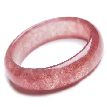 Genuine Natural Ice Strawberry Quartz Crystal Charm Fashion Woman Bangles Inner Diameter 59mm
Genuine Natural Ice Strawberry Quartz Crystal Charm Fashion Woman Bangles Inner Diameter 59mm