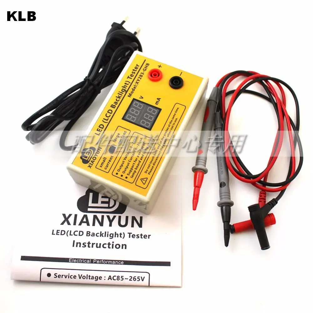 0-320V Output LED TV Backlight Tester LED Strips Test Tool with Current and Voltage Display for All LED Application
0-320V Output LED TV Backlight Tester LED Strips Test Tool with Current and Voltage Display for All LED Application