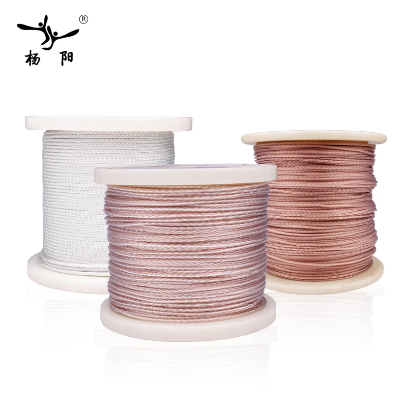 YYAUDIO Headphone cable Teflon Silver OCC Wire 6N Cable For Hifi Headphone Earphone Headset Speaker DIY Upgrade Headphone cable
YYAUDIO Headphone cable Teflon Silver OCC Wire 6N Cable For Hifi Headphone Earphone Headset Speaker DIY Upgrade Headphone cable