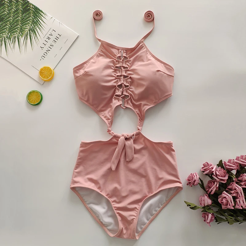 Brand Women Sexy One Pieces Swimwear Gray /Pink Lady Push Up Bikini High Waist Swimsuit Hot Girls Cute Beach Wear Bathing Suit
Brand Women Sexy One Pieces Swimwear Gray /Pink Lady Push Up Bikini High Waist Swimsuit Hot Girls Cute Beach Wear Bathing Suit