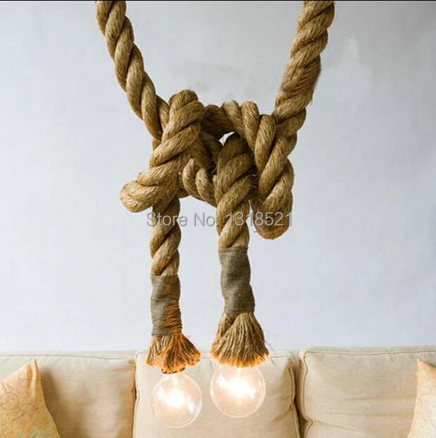 Free shipping Creative personality vintage pendant lights restaurant lamp bedroom dining room pendant lamps hemp rope lights Free shipping Creative personality vintage pendant lights restaurant lamp bedroom dining room pendant lamps hemp rope lights<br><br>Aliexpress