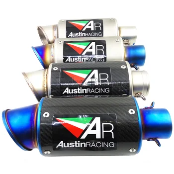 ID: 51mm / 61mm Motorcycle Exhaust Muffler Universal Motorbike Muffler Pipe Exhaust Escape MOTO Carbon Fiber AND Stainless Steel
ID: 51mm / 61mm Motorcycle Exhaust Muffler Universal Motorbike Muffler Pipe Exhaust Escape MOTO Carbon Fiber AND Stainless Steel