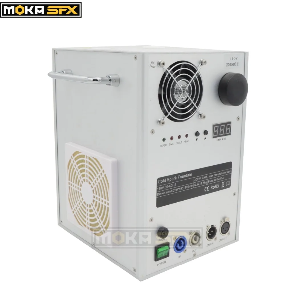 Фото White Cold Spark Special Effect DMX Wireless Remote Control for Wedding Nightclub Stage Party Fire Machine/MK-E11 | Лампы и освещение