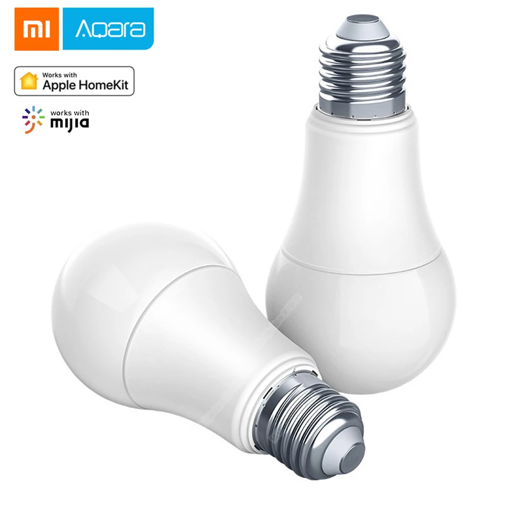 Aqara 9W E27 2700K-6500K 806lum Smart White Color LED Bulb Light Work With Home Kit And MIjia app
Aqara 9W E27 2700K-6500K 806lum Smart White Color LED Bulb Light Work With Home Kit And MIjia app