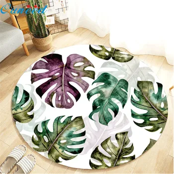 Ouneed Bathroom carpet Creative leaves Floor Carpets Botany Round living Rooms Carpets Mat tapis salle de bain dropshipping 2020
Ouneed Bathroom carpet Creative leaves Floor Carpets Botany Round living Rooms Carpets Mat tapis salle de bain dropshipping 2020