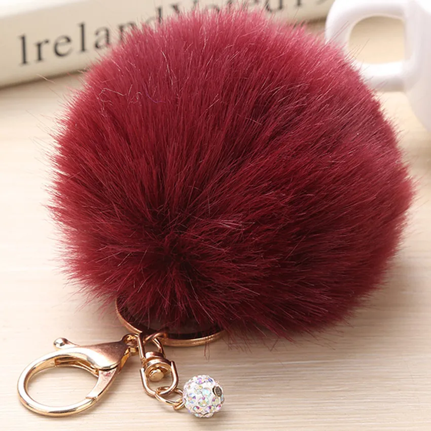 Gold Rabbit Fur Ball Keychain Fur Pom Pom Keychain Porte Clef Fourrure Llaveros Fluffy Keychain Pearl Keychain for Bag Charm
Gold Rabbit Fur Ball Keychain Fur Pom Pom Keychain Porte Clef Fourrure Llaveros Fluffy Keychain Pearl Keychain for Bag Charm