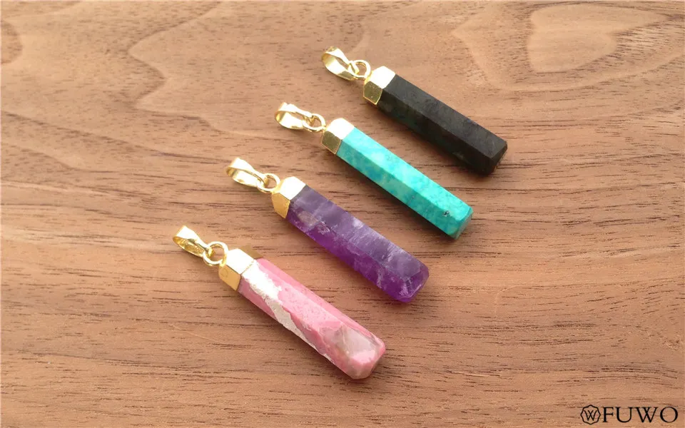 Fashion Hexagonal Column Pendant 11