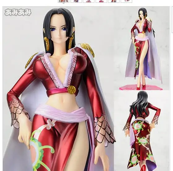

One Piece POP P.O.P DX Shichibukai Pirate Empress Boa Hancock Painted 23cm PVC Action Collection Figures Model Toys Gifts