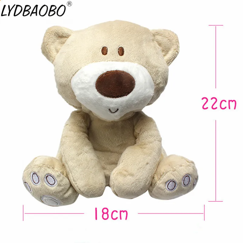 22cm Baby Lovely Teddy Bear Toys Infant Appease Animal Bear Dolls Stuffed Dolls Animal Plush Education Toys For Children Gifts
22cm Baby Lovely Teddy Bear Toys Infant Appease Animal Bear Dolls Stuffed Dolls Animal Plush Education Toys For Children Gifts