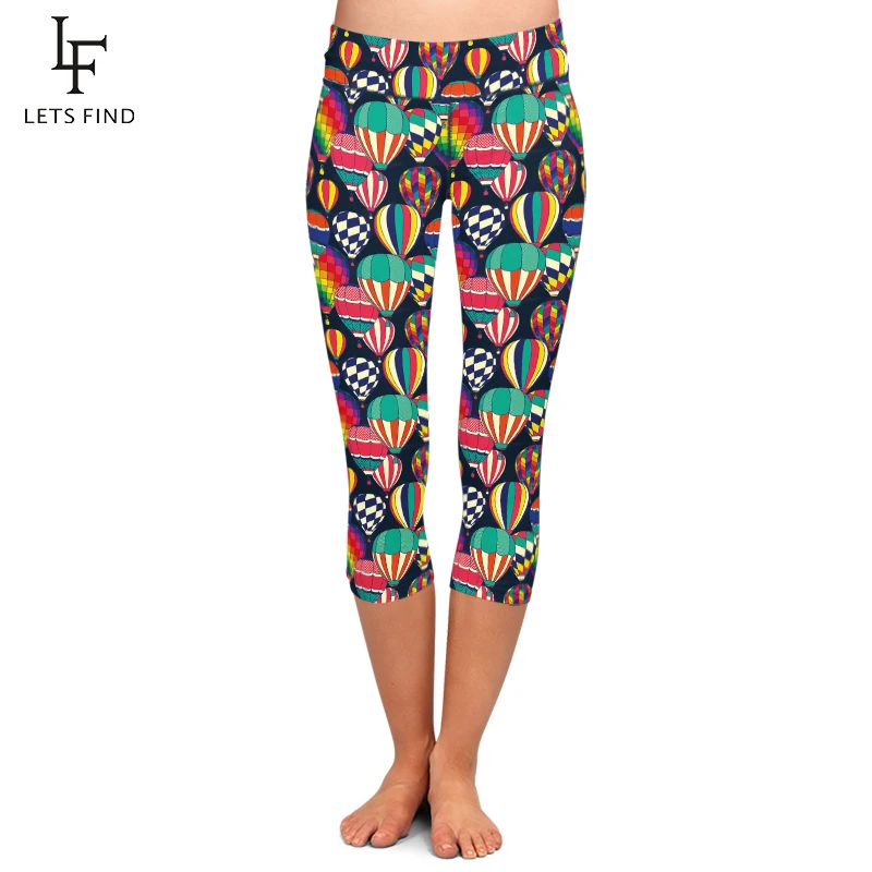 LETSFIND Summer New Hot Air Balloon Print High Waist Plus Size Women Capri Leggings High Quaility Fitness Workout Leggings
LETSFIND Summer New Hot Air Balloon Print High Waist Plus Size Women Capri Leggings High Quaility Fitness Workout Leggings
