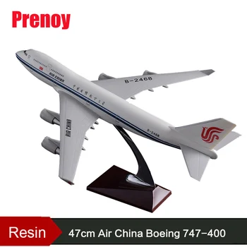 

47cm B747-400 Air China Plane Model Boeing 747-400 Airplane Airways Model China Airlines Resin Airbus Crafts Aircraft Model B747