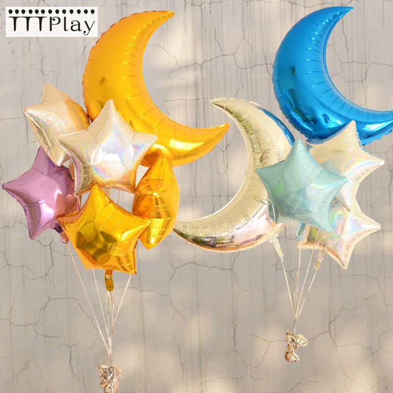 1Pcs 36inch 18inch Moon Star Large Air Balloons Birthday Party Helium Balloon Decorations Wedding Festival Ballon Party Supplies
1Pcs 36inch 18inch Moon Star Large Air Balloons Birthday Party Helium Balloon Decorations Wedding Festival Ballon Party Supplies