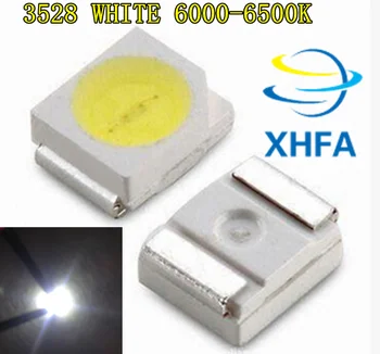 500PCS/LOT 1210 white 3528 SMD LED bright white light-emitting diodes 5000-7000k 6-7lm 2000-2200mcd 2.8-3.6v 3528 Cool white
500PCS/LOT 1210 white 3528 SMD LED bright white light-emitting diodes 5000-7000k 6-7lm 2000-2200mcd 2.8-3.6v 3528 Cool white