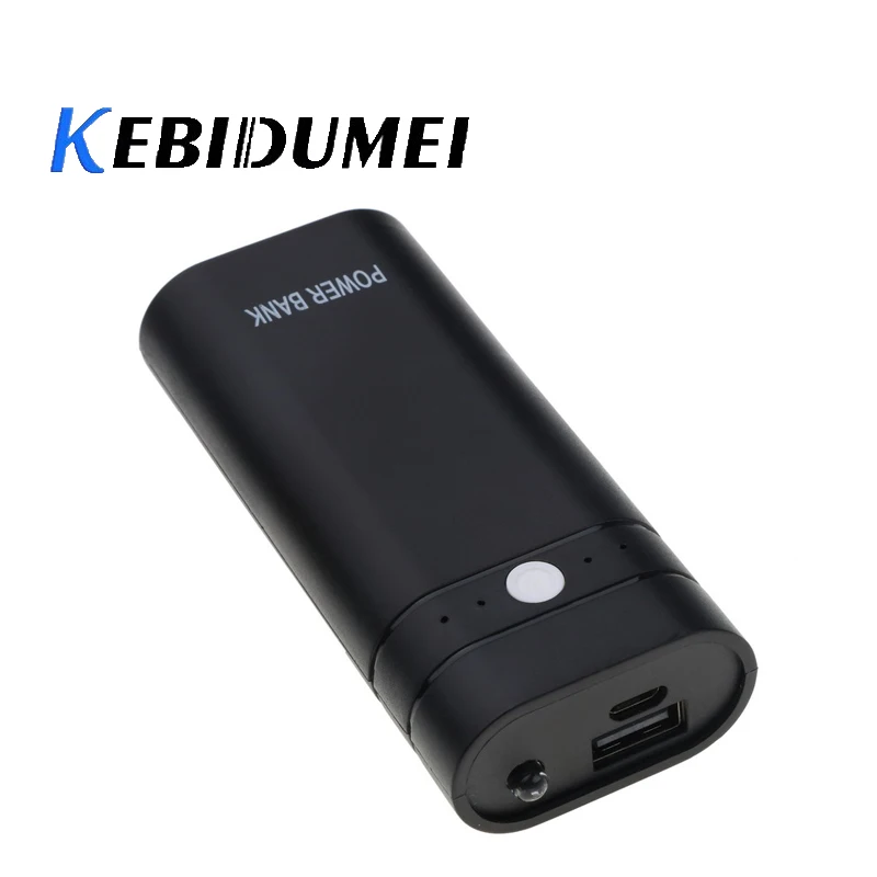kebidumei DIY 18650 Battery Charger Power Bank Mini 2 In 1 Flashlight Box Shell Case Kit For Xiaomi Iphone Smart Phone Charging
kebidumei DIY 18650 Battery Charger Power Bank Mini 2 In 1 Flashlight Box Shell Case Kit For Xiaomi Iphone Smart Phone Charging