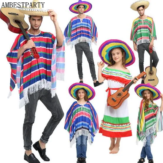 Hot 2017 Halloween Cosplay Costumes Kids Adult Mexican Clothing Mexico Clothes Hawaii Clothing performance clothes AMBESTPARTY
Hot 2017 Halloween Cosplay Costumes Kids Adult Mexican Clothing Mexico Clothes Hawaii Clothing performance clothes AMBESTPARTY