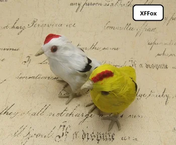 a pair of mini simulation chick models plastic&furs small real life yellow&white chicken dolls gift about 9x8x6cm xf2070
a pair of mini simulation chick models plastic&furs small real life yellow&white chicken dolls gift about 9x8x6cm xf2070