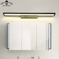 Modern LED Mirror Light8W 40CM 12W 55CM Wall Lamp Mounted Indoor Lighting Fixture Waterproof 220V Stainless Steel Bathroom image