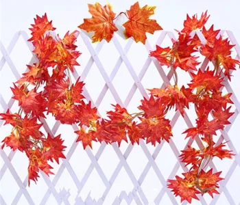 24Pcs 220cm Long Artificial MapleLeaf Vines Simulation Green Vine Leaf plastic Green Vines Home Wedding Decorations
24Pcs 220cm Long Artificial MapleLeaf Vines Simulation Green Vine Leaf plastic Green Vines Home Wedding Decorations