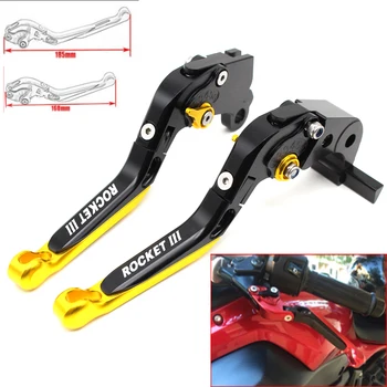 Motorcycle CNC Adjustable Foldable brake Clutch Levers for Triumph ROCKET III ROADSTER 2010 2011-2015 2016 with Logo(ROCKET III)
Motorcycle CNC Adjustable Foldable brake Clutch Levers for Triumph ROCKET III ROADSTER 2010 2011-2015 2016 with Logo(ROCKET III)