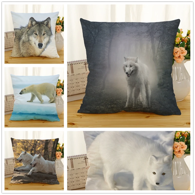 1pcs 18'' Animal Wolf Pillow Cover Throw Pillow Case Sofa Cushion Chair Cover Polyester Pillowcase Home Decoration QDD9621
1pcs 18'' Animal Wolf Pillow Cover Throw Pillow Case Sofa Cushion Chair Cover Polyester Pillowcase Home Decoration QDD9621