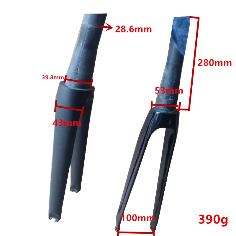 EARRELL For carbon road All bicycle fork 700c full Carbon Fiber accessories V Fork Tapered brakes Black glossy matte
EARRELL For carbon road All bicycle fork 700c full Carbon Fiber accessories V Fork Tapered brakes Black glossy matte