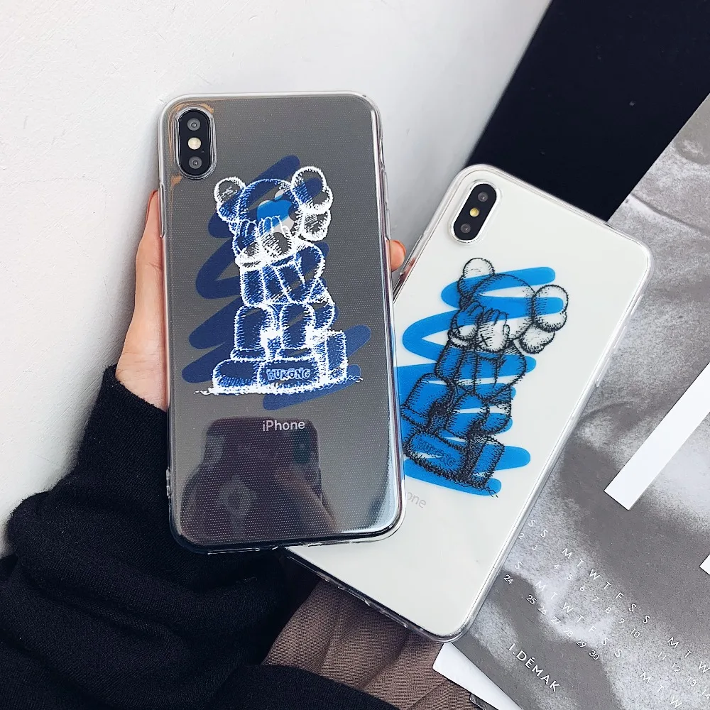 KAIEN funny lovely cartoon Graffiti kaws bear Fashion soft TPU Mobile phone case for iPhone 6 6s 7 8 plus X 10 XR XS MAX cover
KAIEN funny lovely cartoon Graffiti kaws bear Fashion soft TPU Mobile phone case for iPhone 6 6s 7 8 plus X 10 XR XS MAX cover