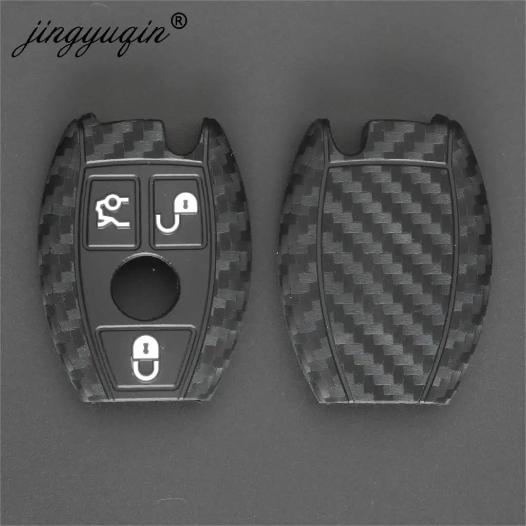 jingyuqin Car Key Silicone Carbon Case For Mercedes Benz year 2000+ NEC&BGA E S CL CLS CLA CLK W203 3 4 Buttons Remote Keyless
jingyuqin Car Key Silicone Carbon Case For Mercedes Benz year 2000+ NEC&BGA E S CL CLS CLA CLK W203 3 4 Buttons Remote Keyless