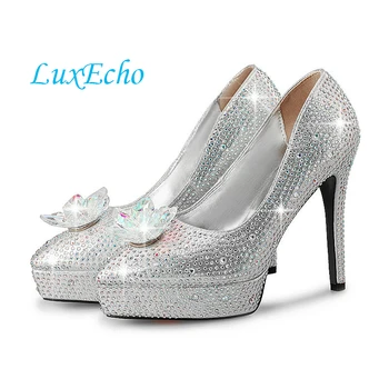 New arrival RED/silver big rhinestone pointed toe shoes crystal women's wedding shoes 12cm high heel platform shoes party pumps
New arrival RED/silver big rhinestone pointed toe shoes crystal women's wedding shoes 12cm high heel platform shoes party pumps