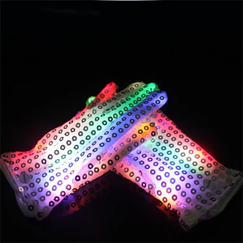 Hot Sale Led Glow Gloves Rave Light Flashing Finger Gloves Lighting Mittens Magic luminous gloves Party Accessory Supplies
Hot Sale Led Glow Gloves Rave Light Flashing Finger Gloves Lighting Mittens Magic luminous gloves Party Accessory Supplies