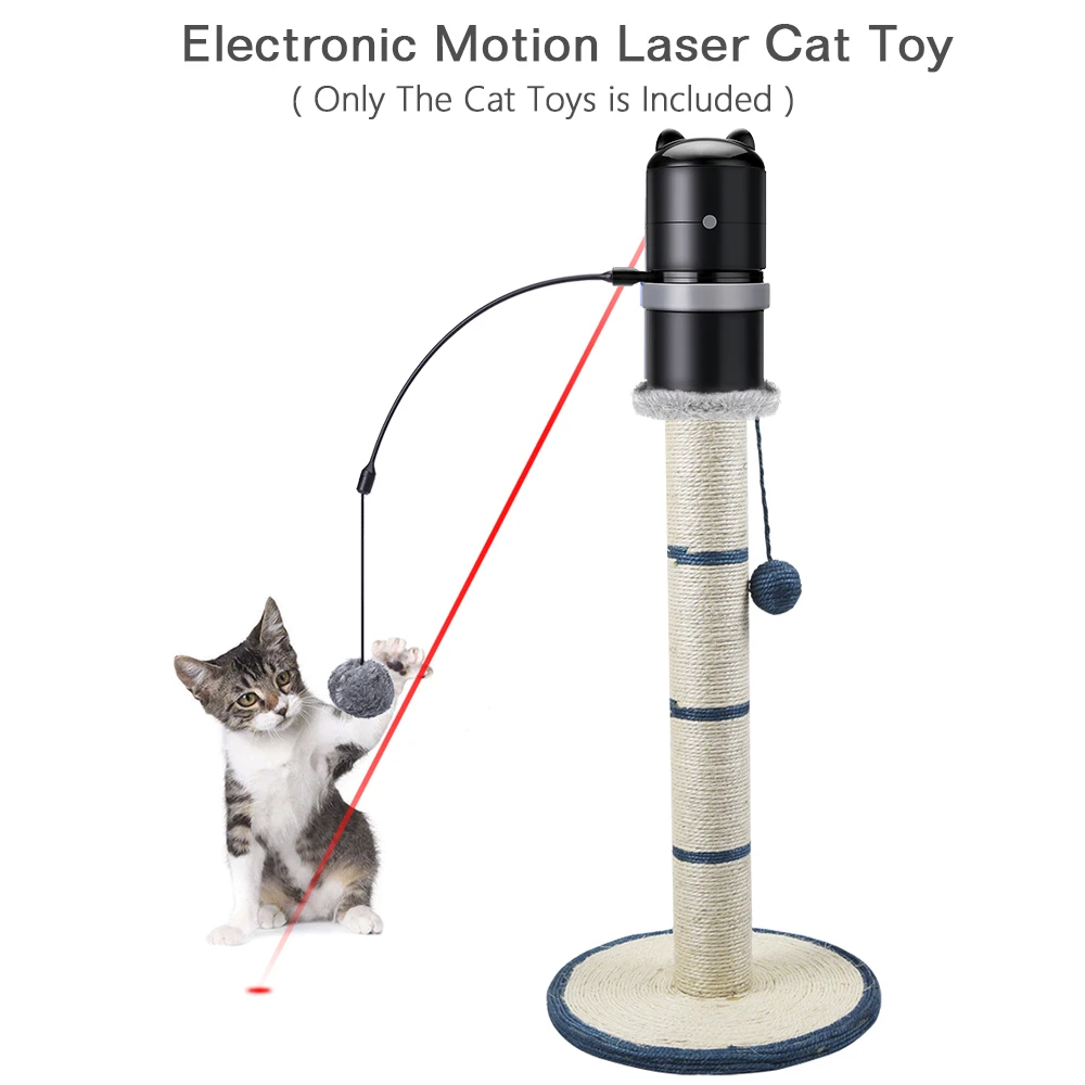 Электронный креативный Забавный для домашнего котика игрушки светодиодный Кот