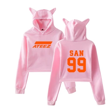 ATEEZ Cute Cat Ear Hoodies Sweatshirt Women Hot Quality Pullovers Casual Harajuku 2019 New Team Korean Hoodies
ATEEZ Cute Cat Ear Hoodies Sweatshirt Women Hot Quality Pullovers Casual Harajuku 2019 New Team Korean Hoodies