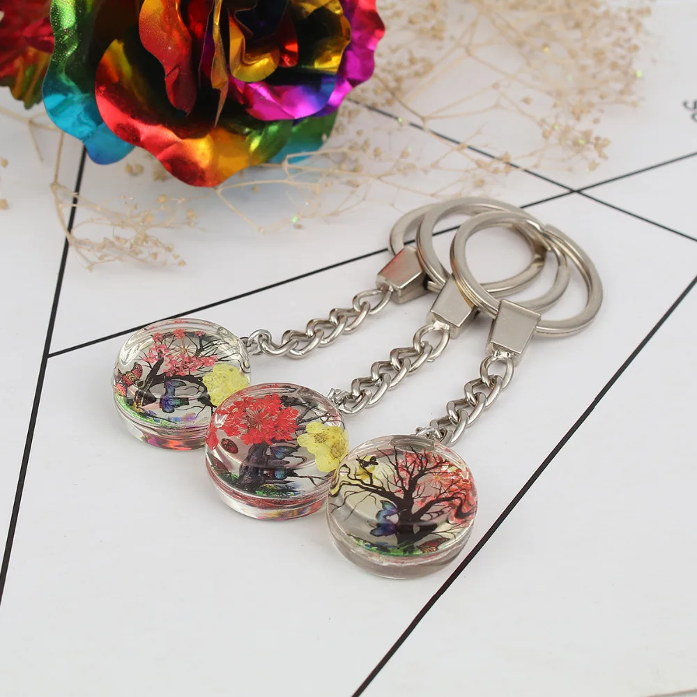 Doreen Box Dried Flower Tree Butterly Transparent Glass Globe Bubble Bottle Keychain & Keyring Silver Color At Random 1 PC
Doreen Box Dried Flower Tree Butterly Transparent Glass Globe Bubble Bottle Keychain & Keyring Silver Color At Random 1 PC
