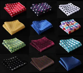 DE Polka Dot Silk Satin Pocket Square Hanky Jacquard Woven Classic Wedding Party Handkerchief
DE Polka Dot Silk Satin Pocket Square Hanky Jacquard Woven Classic Wedding Party Handkerchief