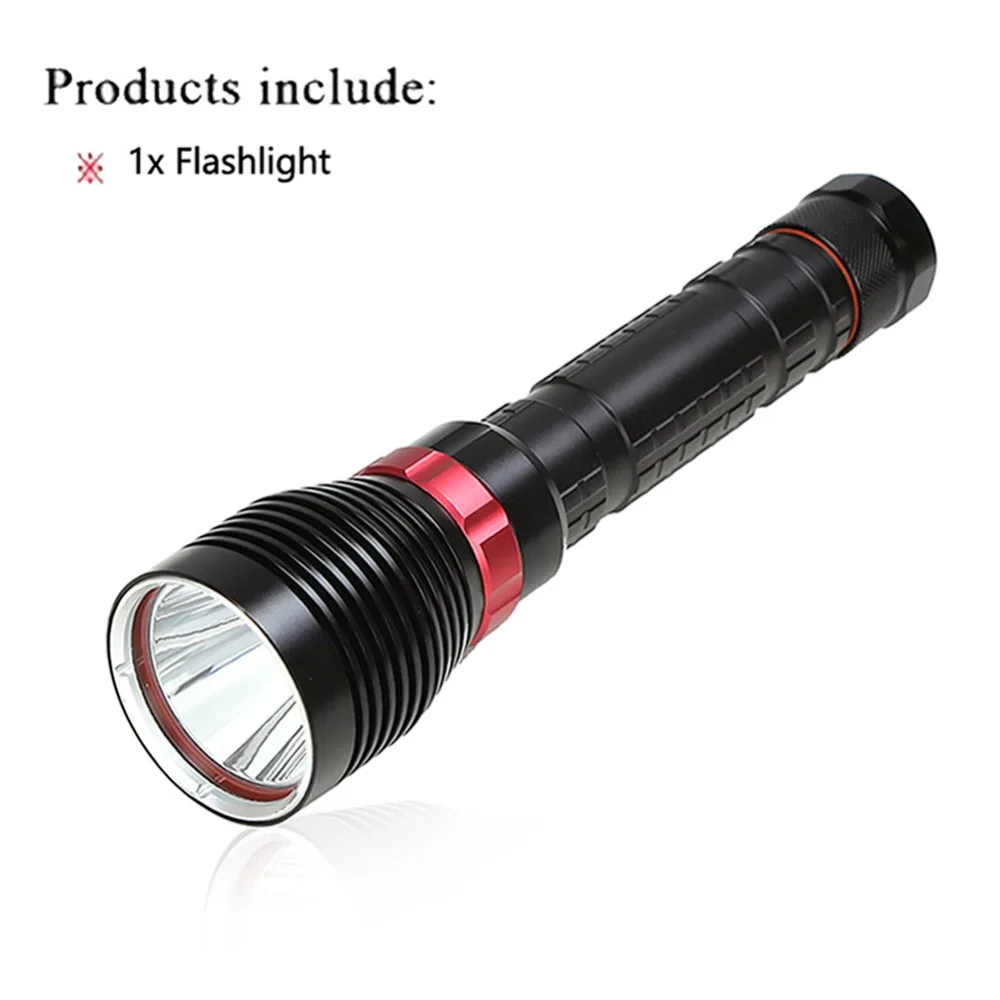 Anjoet waterproof 100m Diving diver XM-L2 LED Flashlight fish Lamp white light 18650 rechargeable battery Torch
Anjoet waterproof 100m Diving diver XM-L2 LED Flashlight fish Lamp white light 18650 rechargeable battery Torch