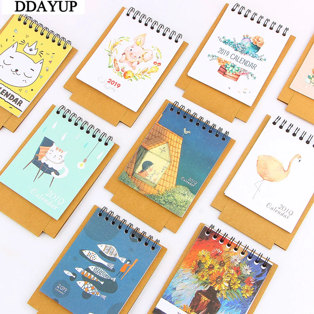 2019 Cute Kawaii Cartoon Animals Calendar Memo Pad Desk Vertical Paper Multi-function Storage Box Timetable Planner Notebook
2019 Cute Kawaii Cartoon Animals Calendar Memo Pad Desk Vertical Paper Multi-function Storage Box Timetable Planner Notebook