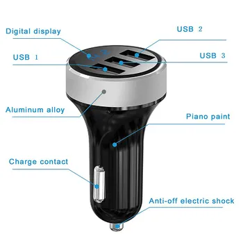 Car Charger 5V 3.1A Quick Charge 3 USB Port Cigarette Lighter Adapter Voltage For bmw x6 e71 x5 e70 x5 e53 x3 f25 x1 e84 f20
Car Charger 5V 3.1A Quick Charge 3 USB Port Cigarette Lighter Adapter Voltage For bmw x6 e71 x5 e70 x5 e53 x3 f25 x1 e84 f20