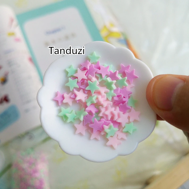 Tanduzi 1000g Wholesale Star Clay Sprinkle Polymer Clay Star Flatback Cabochon Deco Parts Phone Beauty Home Decoration DIY
Tanduzi 1000g Wholesale Star Clay Sprinkle Polymer Clay Star Flatback Cabochon Deco Parts Phone Beauty Home Decoration DIY