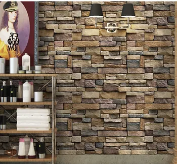 10m Stone Brick 3D Wallpaper Bedroom Living Room Background Wall Vinyl Retro Wall Paper Roll Rustic Faux Stone Wallpapers
10m Stone Brick 3D Wallpaper Bedroom Living Room Background Wall Vinyl Retro Wall Paper Roll Rustic Faux Stone Wallpapers