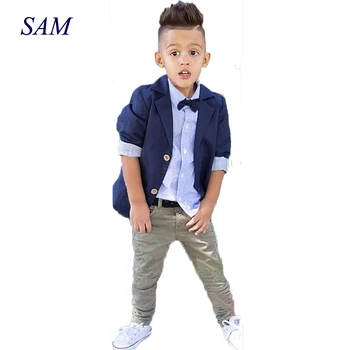 2020 Boys Spring and Autumn Gentleman Clothing Sets Jacket + Shirt + Pants 3 pcs Suit for Kids Children's Fashion Party Clothes
2020 Boys Spring and Autumn Gentleman Clothing Sets Jacket + Shirt + Pants 3 pcs Suit for Kids Children's Fashion Party Clothes