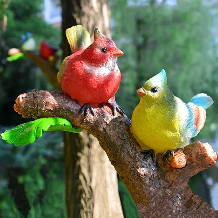 Pastoral Simulation Bird Pendant Tree Ornament Resin Crafts Garden Landscape Sculpture Furnishing Crafts Outdoor Figurines Decor
Pastoral Simulation Bird Pendant Tree Ornament Resin Crafts Garden Landscape Sculpture Furnishing Crafts Outdoor Figurines Decor