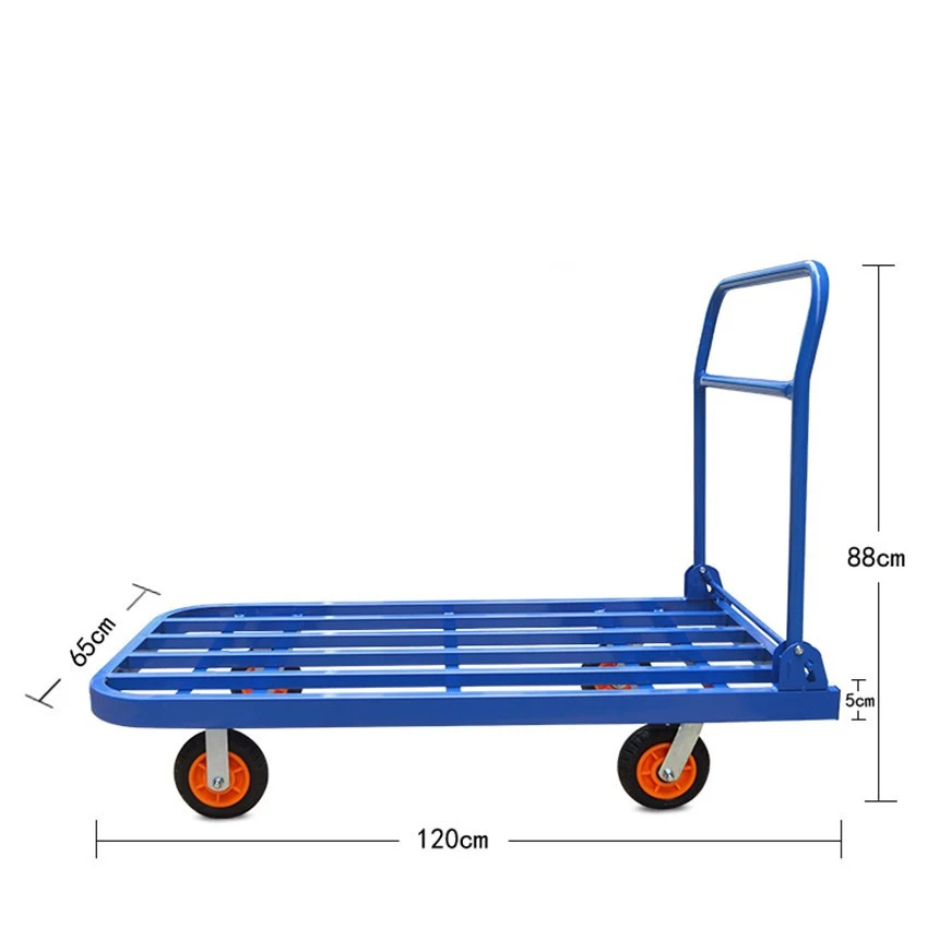 Flashbed Push Carts Foldable Hand Truck 900kgs Transport Handling Equipment Logistics Turnover Car 1.2M Length
Flashbed Push Carts Foldable Hand Truck 900kgs Transport Handling Equipment Logistics Turnover Car 1.2M Length