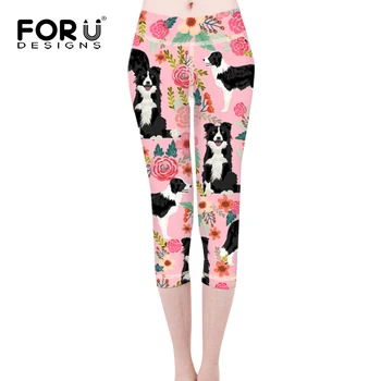 FORUDESIGNS Pink Border Collie Women Elegant Fitness Sporting Pants Skinny Leggings Push Up Pants Kawaii Girl Short Leggins 2018
FORUDESIGNS Pink Border Collie Women Elegant Fitness Sporting Pants Skinny Leggings Push Up Pants Kawaii Girl Short Leggins 2018
