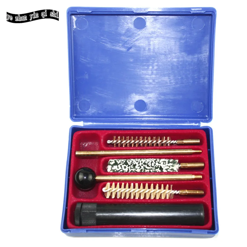 High Quality Universal Pistol Gun Cleaning Kit 38/375/9 mm For Rifle Pistol Shotgun clean brush tool set
High Quality Universal Pistol Gun Cleaning Kit 38/375/9 mm For Rifle Pistol Shotgun clean brush tool set