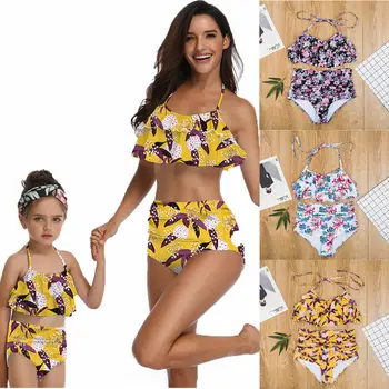 Mother Daughter Baby Women Family Matching Swimsuit Bikini Set Girls Bikini Ruffle High Waist Swimsuit Kids Swimwear Beachwear
Mother Daughter Baby Women Family Matching Swimsuit Bikini Set Girls Bikini Ruffle High Waist Swimsuit Kids Swimwear Beachwear