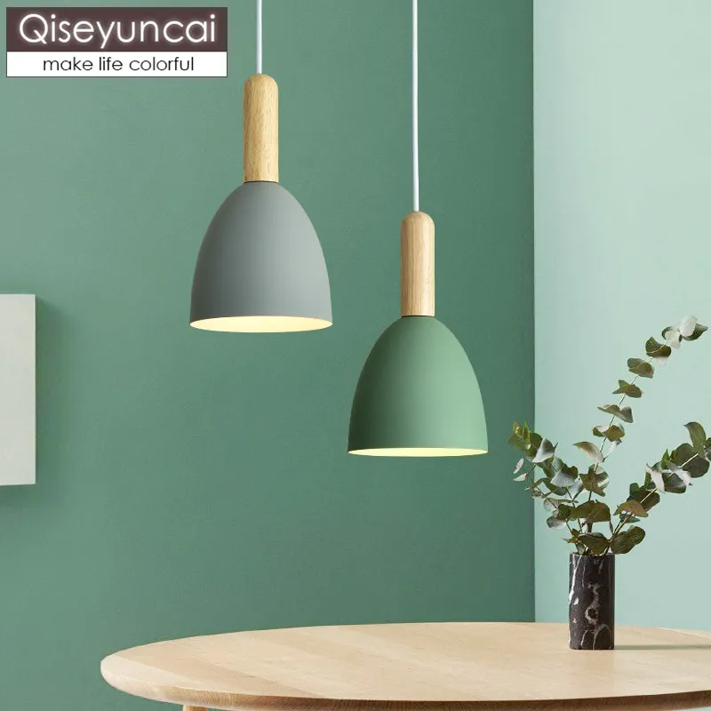 Qiseyuncai Nordic modern minimalist color macaron single-head restaurant chandelier log wood bar bar bedroom study lamp
Qiseyuncai Nordic modern minimalist color macaron single-head restaurant chandelier log wood bar bar bedroom study lamp