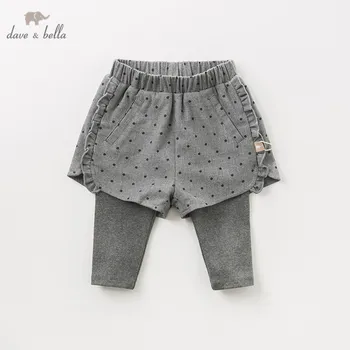 DBQ10868 dave bella spring autumn baby girls fashion dots pants children full length kids pants infant toddler solid trousers
DBQ10868 dave bella spring autumn baby girls fashion dots pants children full length kids pants infant toddler solid trousers