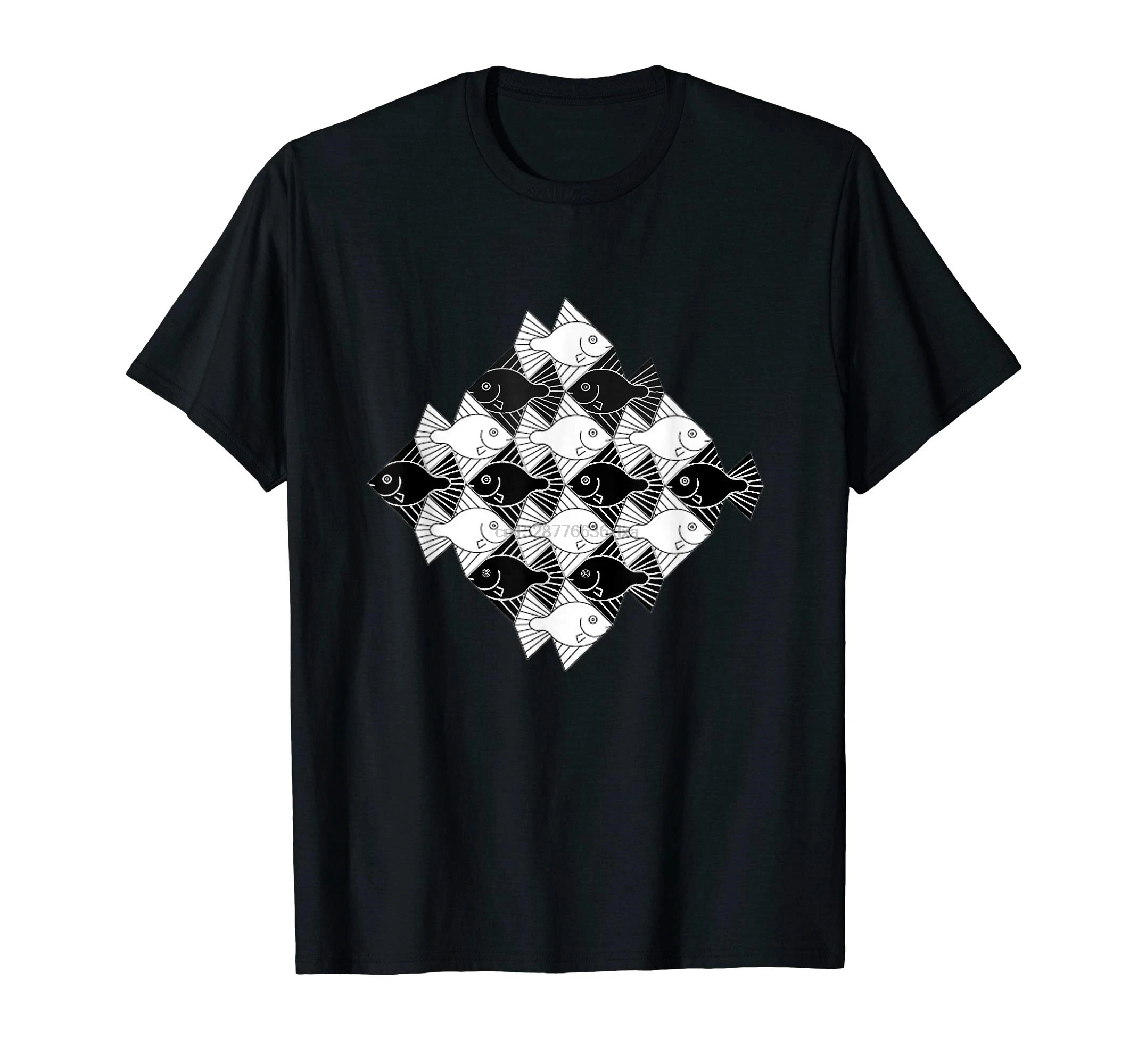 Escher Fishes T-Shirt