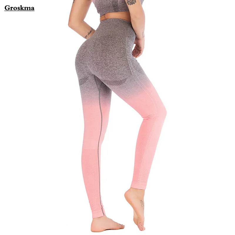 Quick dry women seamless leggings sports running yoga pants high waist fitness gym trousers gradient tights calzas deportivas
Quick dry women seamless leggings sports running yoga pants high waist fitness gym trousers gradient tights calzas deportivas